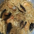 El cooksnap de Marta cuando hizo Paella o fideuá.