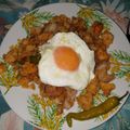 El cooksnap de José Carlos Pareja cuando hizo Migas de pastor.