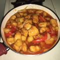 mike's cooksnap of when they made Panda Express Sweet Fire Chicken.