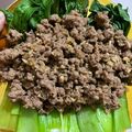 Cooksnap dari Desi Martiana Putri untuk resep Pakcoy siram tumis daging cincang