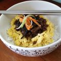 Cooksnap dari yayie28 untuk resep Beef soboro rice bowl🍚