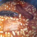 El cooksnap de Paco cuando hizo Fabada express estilo asturiano.