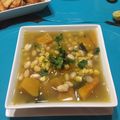 El cooksnap de Paulina Barria cuando hizo Porotos granados, receta base.