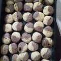 El cooksnap de Mirta Gladys cuando hizo Polvorones caseros clásicos y con chocolate.