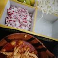 El cooksnap de Grass cuando hizo Pozole rojo de pollo, para principiantes.