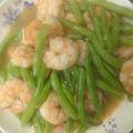 戴嘉菁 的 四季豆炒蝦仁🍤 cooksnap