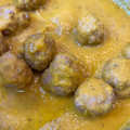 El cooksnap de astrid badia cuando hizo Albóndigas en salsa (Nota 9).