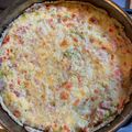 El cooksnap de Susana Boschi cuando hizo Tarta de puerro, jamón y queso.