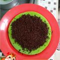 Cooksnap dari Lisa Fauziah untuk resep Bolu kukus pandan keju no mixer