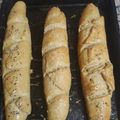 El cooksnap de Barbie Schmidt cuando hizo Pan de ajo.