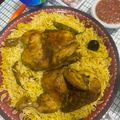 صورة من ابرار ، شاركها بعد تجربة وصفة مندي الدجاج بقدر الضغط الكهربائي