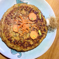 El cooksnap de tomatitos cuando hizo Tortilla de batata y salmón ahumado.