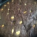 El cooksnap de Rocio Azcuy cuando hizo Brownie vegano fit.