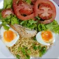 El cooksnap de Cgib Ann cuando hizo Ramen a mi estilo. Los niños aman.