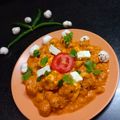  Mrinalini Sinha का कुकस्नैप जब उन्होंने पनीर मखाना मटर करी (paneer makhana matar curry recipe in Hindi) बनाया था।