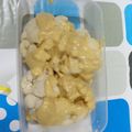 El cooksnap de Ángeles Rg cuando hizo Coliflor con salsa de almendra.