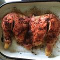 El cooksnap de Miriam Buffa cuando hizo Pollo a la Sal.