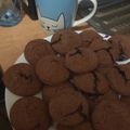 Macskalány Cooksnap-ja, amikor elkészítette a(z) Marcipános szilvalekvárral töltött mézes puszedli, glutén- és tejmentes receptet.