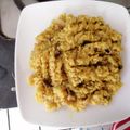El cooksnap de Keirsten Marshall cuando hizo Arroz integral al curry con champiñones.