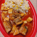 El cooksnap de dina erandy Roano cuando hizo Costillas de cerdo con papas en jugo🌺.