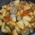 Cooksnap dari Intan Nurcahya untuk resep Manisan Nanas dan Rambutan
