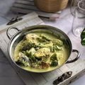 Cooksnap Salina Jalaludin semasa beliau membuat Gulai Lengkuas Ikan Aya Nasi Berlauk (Kelantan & Terengganu).