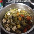 El cooksnap de Puri cuando hizo Menestra con tofu.