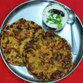 Sangita Vyas's cooksnap of when they made રવા, પૌવા ના ઉત્તપમ.