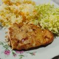 El cooksnap de Carolina del Carmen Diaz Valenzuela cuando hizo Bistec de pechuga de pollo enharinada y al limón.
