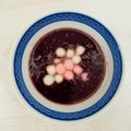兩寶媽媽 的 紫米紅豆湯圓粥（電鍋版之紅豆免泡水煮法） cooksnap