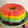 Cooksnap dari surya ayu untuk resep 🍰Bolu Kukus Pelangi Lembut 2 Telur🌈