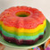 Cooksnap dari surya ayu untuk resep 🍰Bolu Kukus Pelangi Lembut 2 Telur🌈