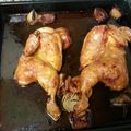 El cooksnap de Betty Otero Gutierrez cuando hizo Pollo asado al limón con manzana😜.