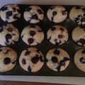 Kevin's cooksnap of when they made Blueberry Muffins.