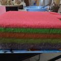Cooksnap dari Meike enggar untuk resep Steamed rainbow cake lembut ny.Liem