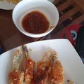 Cooksnap của Hung Chu khi họ làm theo món Lườn cá hồi chiên giòn chấm sốt me cay