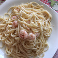 El cooksnap de eugenio cuando hizo Tallarines negros con gambas.
