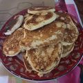 El cooksnap de Gabriela Alvarez cuando hizo Panqueques americanos sin gluten.