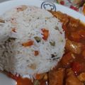 Fary Feroz's cooksnap of when they made Chicken fried Rice & chicken Manchurian.