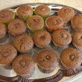 Takács Lászlóné_1 Cooksnap-ja, amikor elkészítette a(z) Mogyorós-csokis muffin receptet.