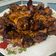 Cooksnap Betty razak semasa beliau membuat Kepak Ayam Madu Air Fryer.