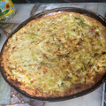 El cooksnap de María Clara Vila Romay cuando hizo Tarta de puerro y verdeo con masa casera fácil y rápida 😛.