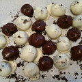 gramapam's cooksnap of when they made Oreo truffles.