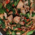 Cooksnap dari Meeting Lampu untuk resep Tumis jamur tiram sawi ijo+tahu