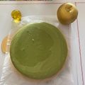 卓文琪 的 抹茶漸層起司蛋糕 cooksnap