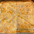 El cooksnap de Annuska Perera cuando hizo Empanada de cebolla caramelizada y queso de cabra.