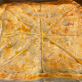 El cooksnap de Annuska Perera cuando hizo Empanada de cebolla caramelizada y queso de cabra.
