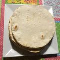 El cooksnap de Paola cuando hizo Tortillas de harina.