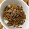 翁子軒 的 不輸給吉野家的日式牛丼飯 cooksnap