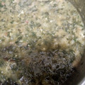 El cooksnap de Rosario Vergara Olea cuando hizo Sopa de ajo y espinacas.